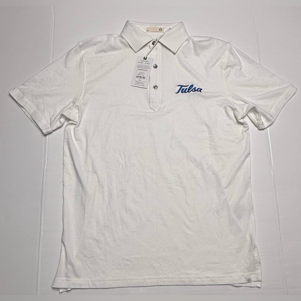 Tasc Men's Performance Golf Polo Shirt University Of Tulsa Size Small NWT 0178A2